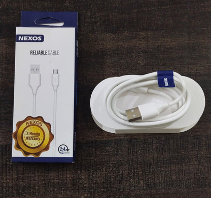 Pack of 100 NEXOS Micro-USB 2.5 A Fast charging, QC 3.0 | 1M | 6 months warranty.
