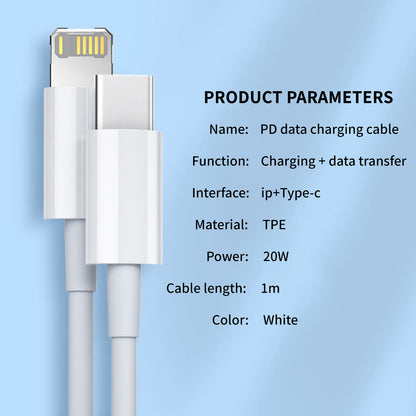 NEXOS iPhone cable, Lightning Fast Charging | 6 Months Warranty  | 1 M, 2M, 3M.